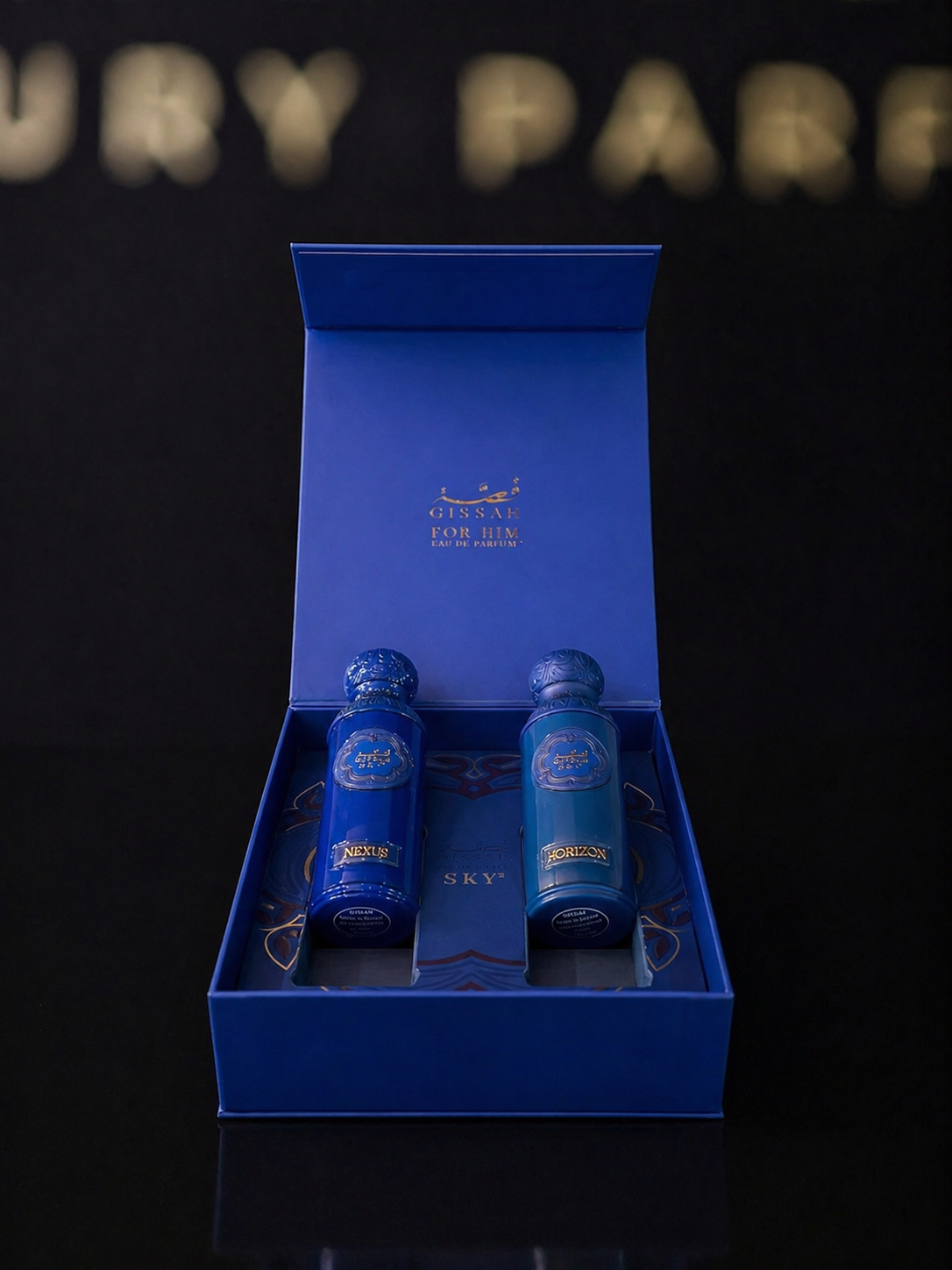 Gissah Legend of the Sky 2 Sett – Nexus og Horizon, 2 x 90 ml EDP